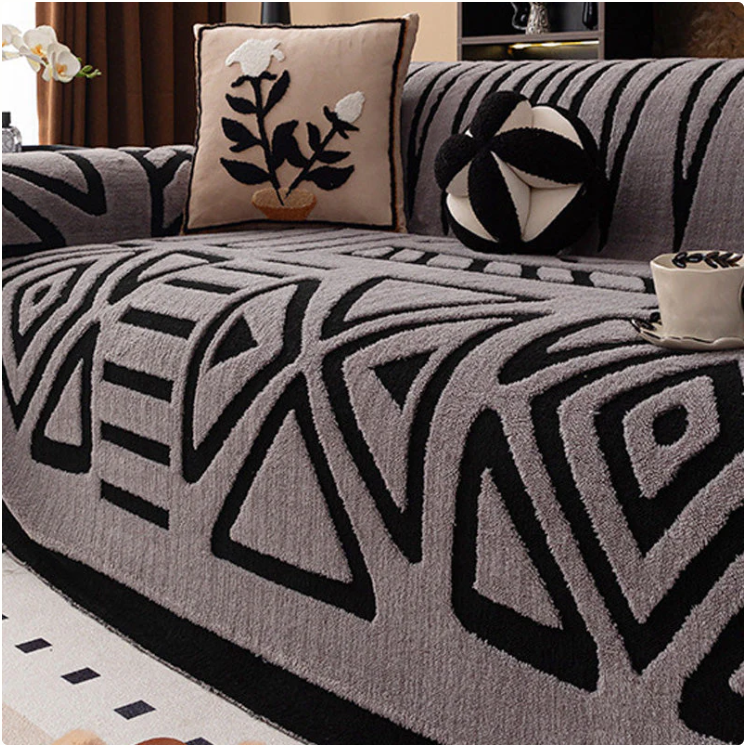 Plüsch Sofaüberwurf 2025