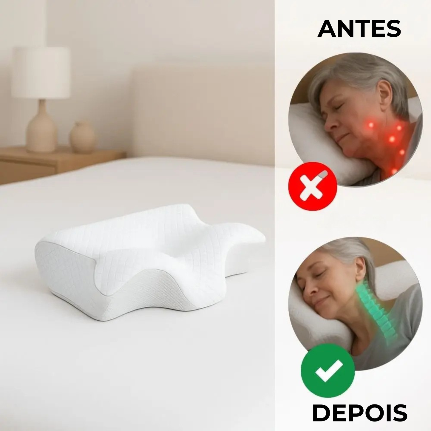 Travesseiro Sleepy™ – O travesseiro que transforma suas noites