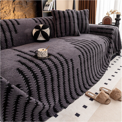 Plüsch Sofaüberwurf 2025